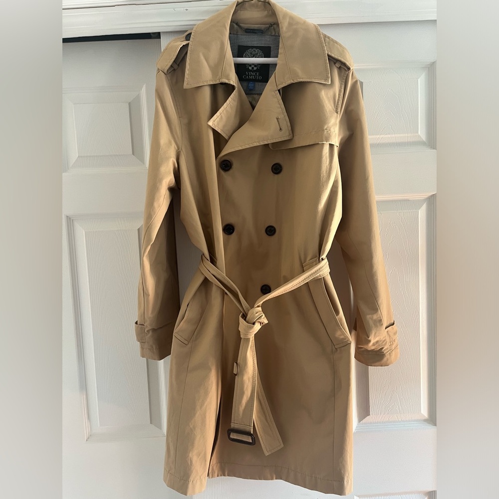 Vince Camuto trench coat.